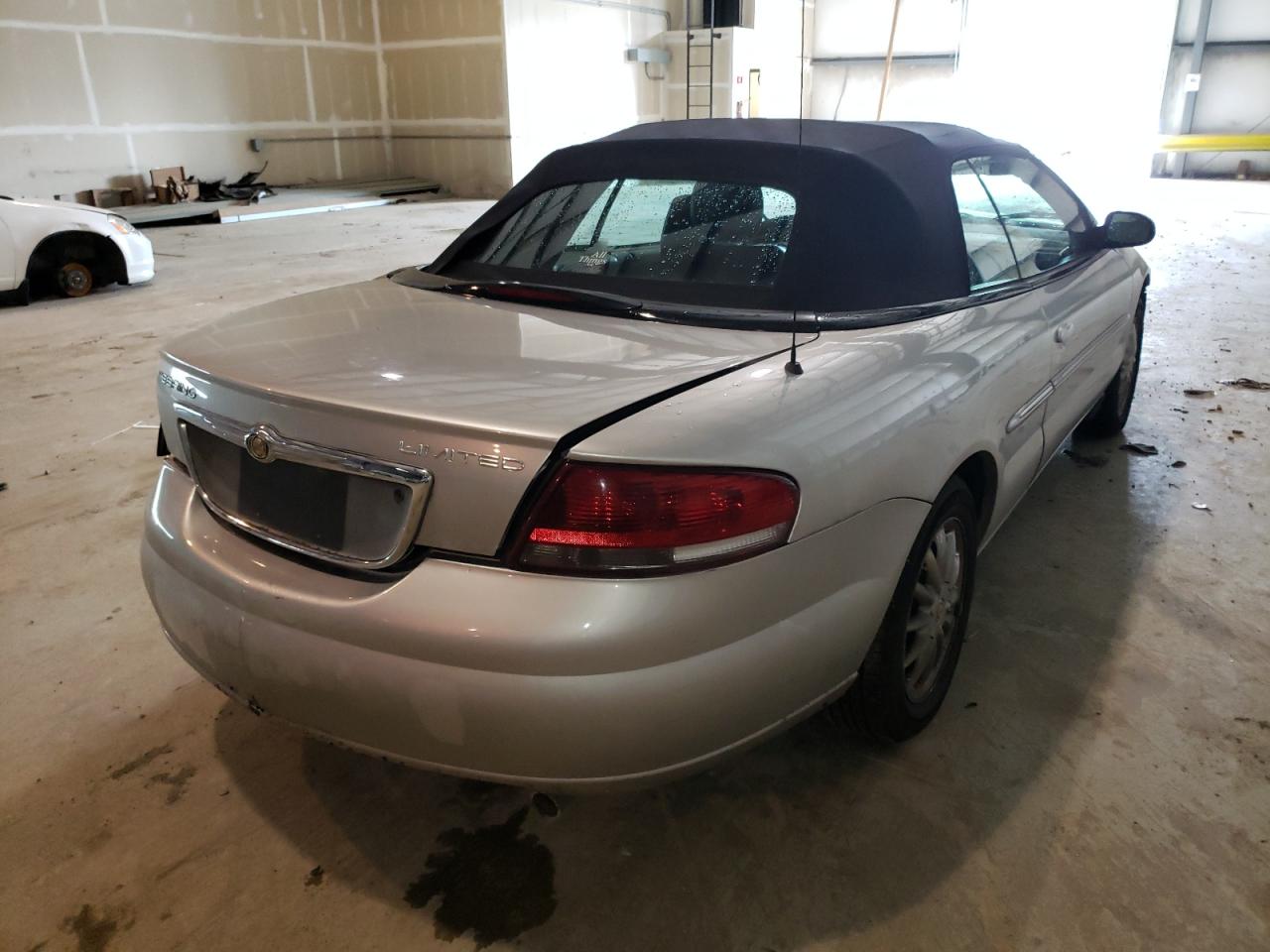Photo 4 from auction – 2002 CHRYSLER SEBRING LI with VIN 1C3EL65R02N197656