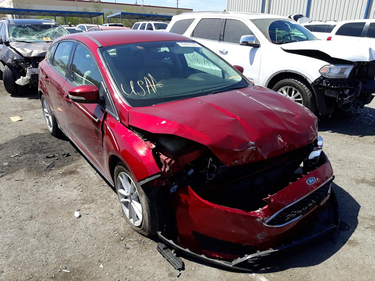 FORD FOCUS SE 2017 with VIN 1FADP3K28HL329137 - Photo from auction