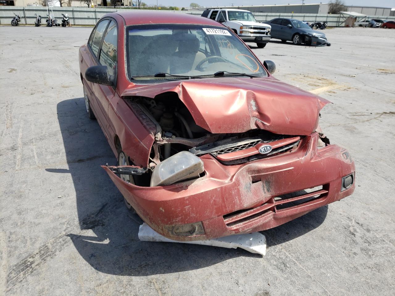 Photo 9 from auction – 2003 KIA RIO with VIN KNADC125536223804