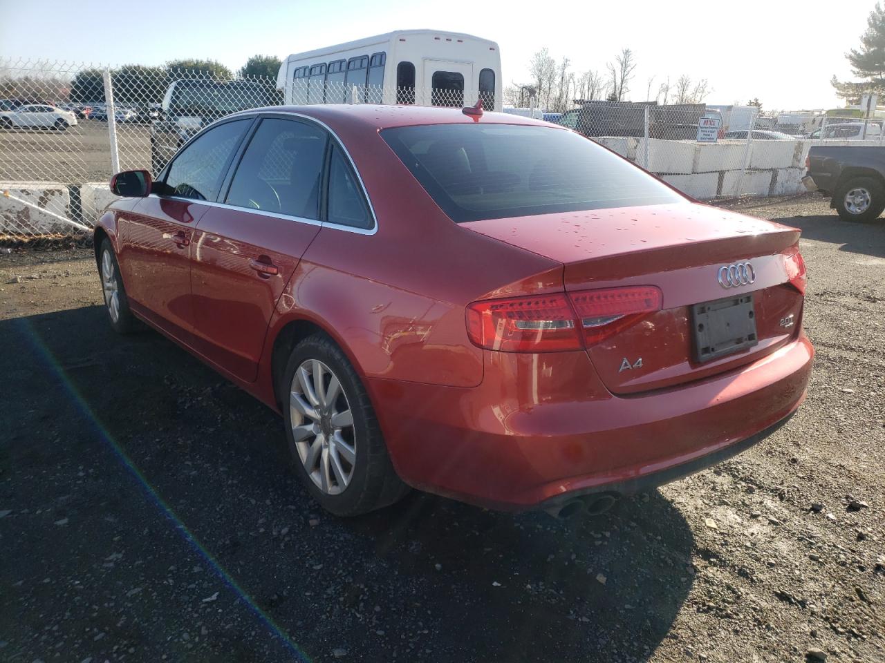 Photo 3 from auction – 2013 AUDI A4 PREMIUM with VIN WAUBFAFL7DN027197