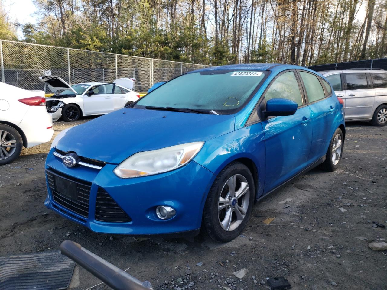 Photo 2 from auction – 2012 FORD FOCUS SE with VIN 1FAHP3K23CL194028
