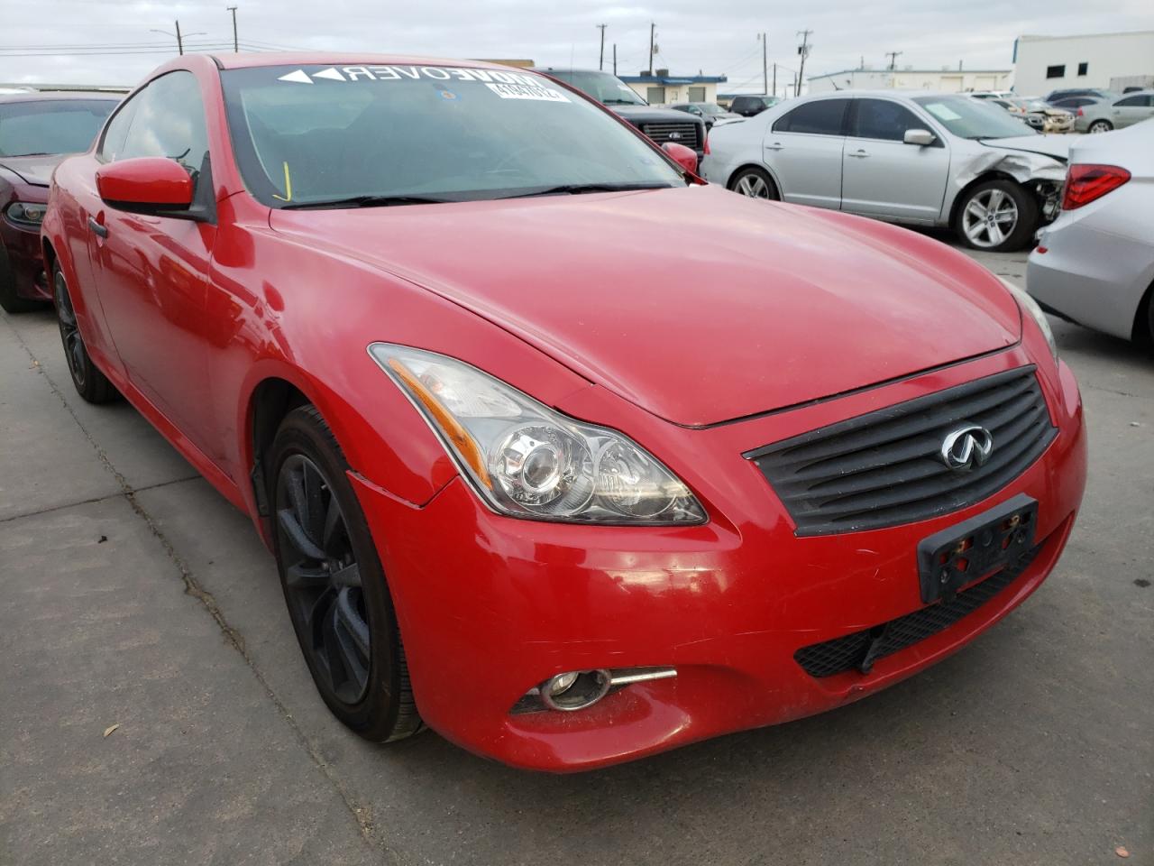 INFINITI G37 2012 with VIN JN1CV6EL2CM472947 - Photo from auction