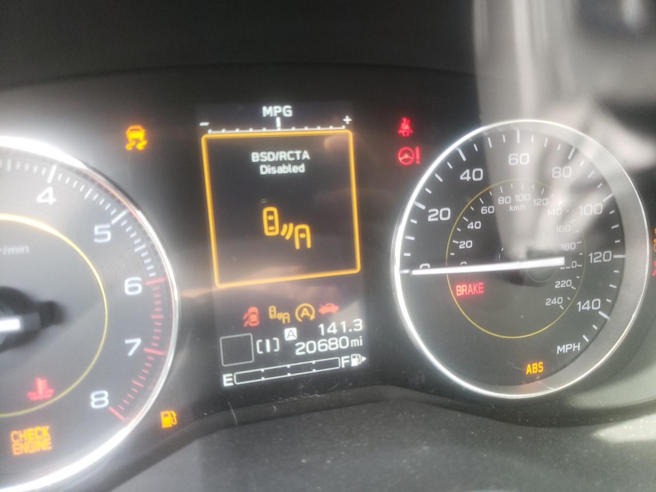Photo 8 from auction – 2021 SUBARU CROSSTREK with VIN JF2GTHSC9MH213002