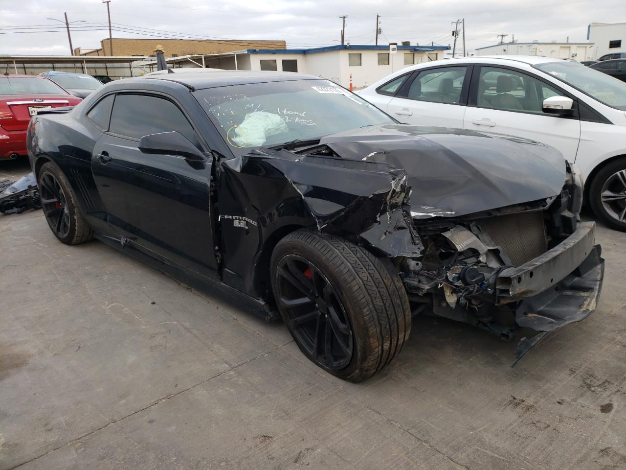 CHEVROLET CAMARO 2SS 2013 with VIN 2G1FT1EW8D9217854 - Photo from auction