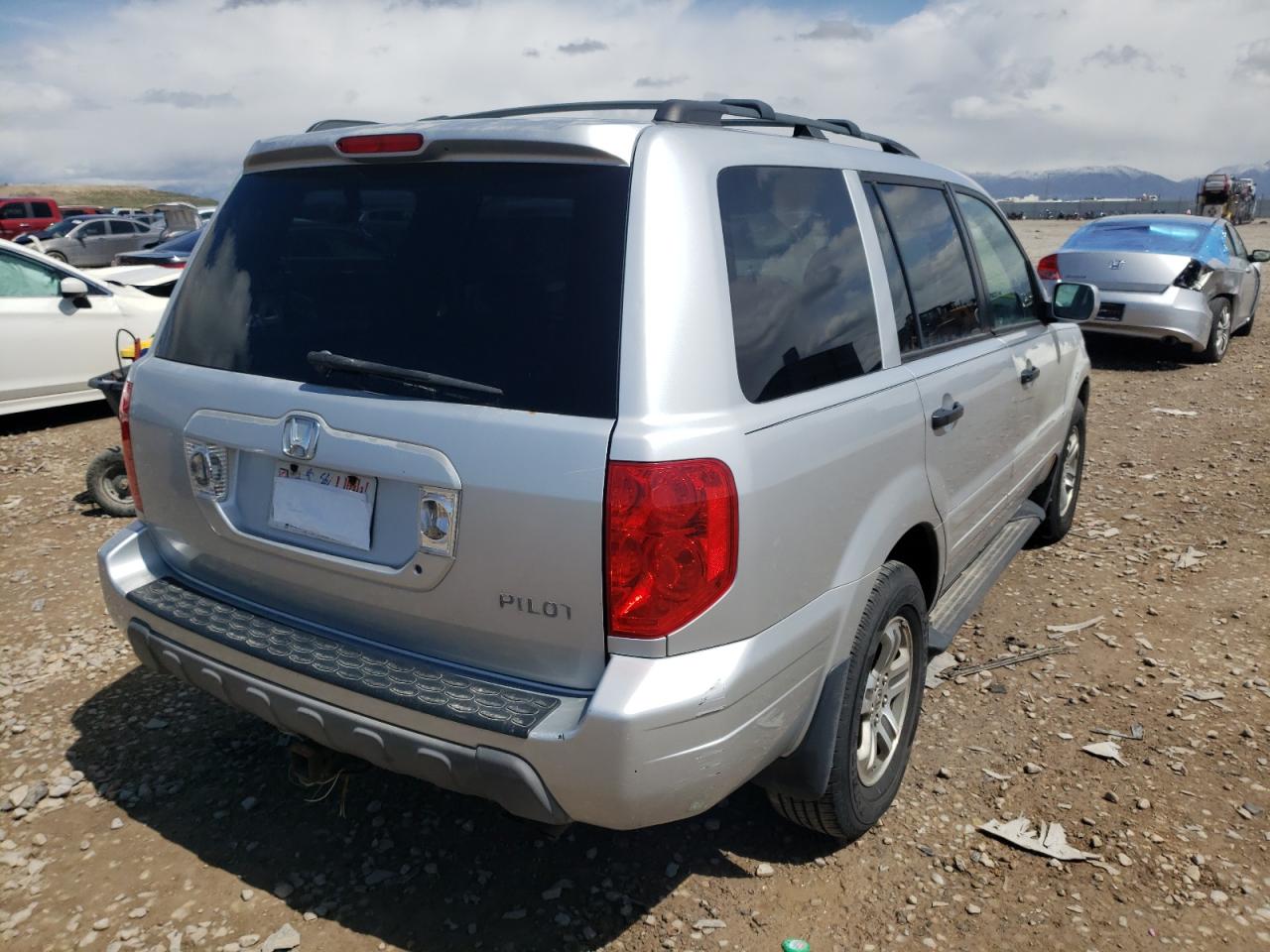 Photo 4 from auction – 2003 HONDA PILOT EXL with VIN 2HKYF18583H512331