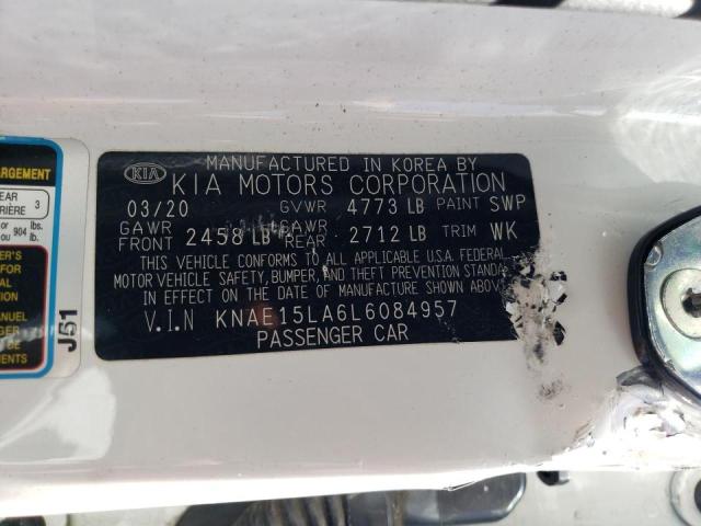 Photo 10 from auction – 2020 KIA STINGER with VIN KNAE15LA6L6084957