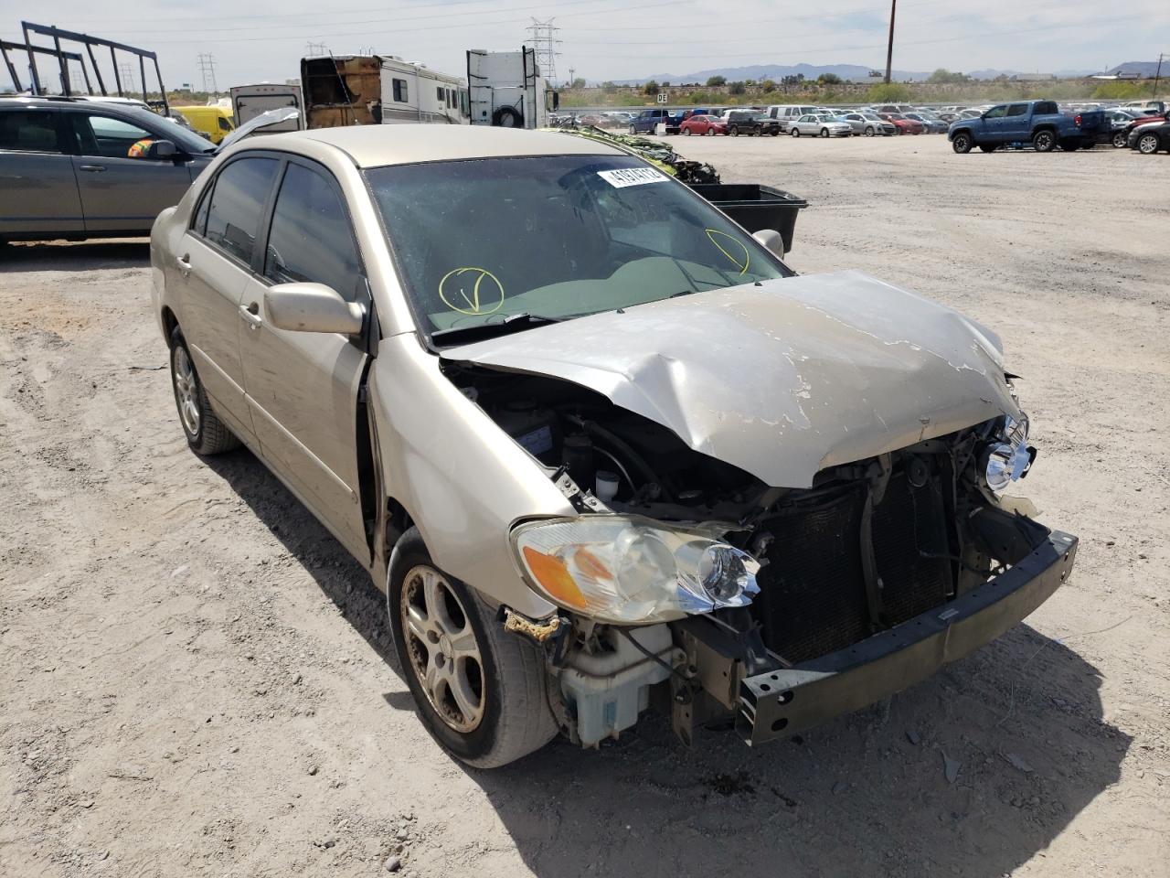 TOYOTA COROLLA CE 2004 with VIN 1NXBR32E84Z213751 - Photo from auction