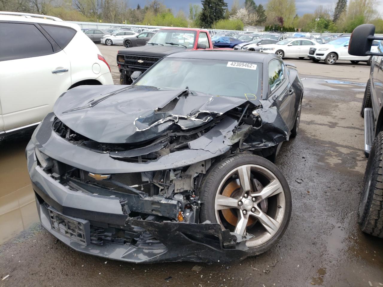 Photo 2 from auction – 2017 CHEVROLET CAMARO LT with VIN 1G1FF1R79H0198886
