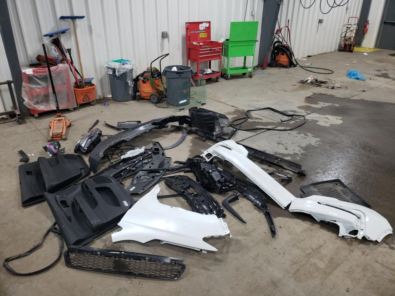 Photo 9 from auction – 2021 HONDA PILOT BLAC with VIN 5FNYF6H73MB064403