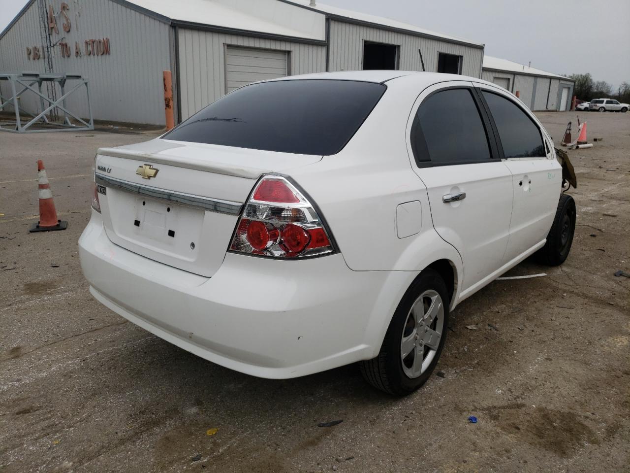 Photo 4 from auction – 2009 CHEVROLET AVEO LT with VIN KL1TG56E29B609477