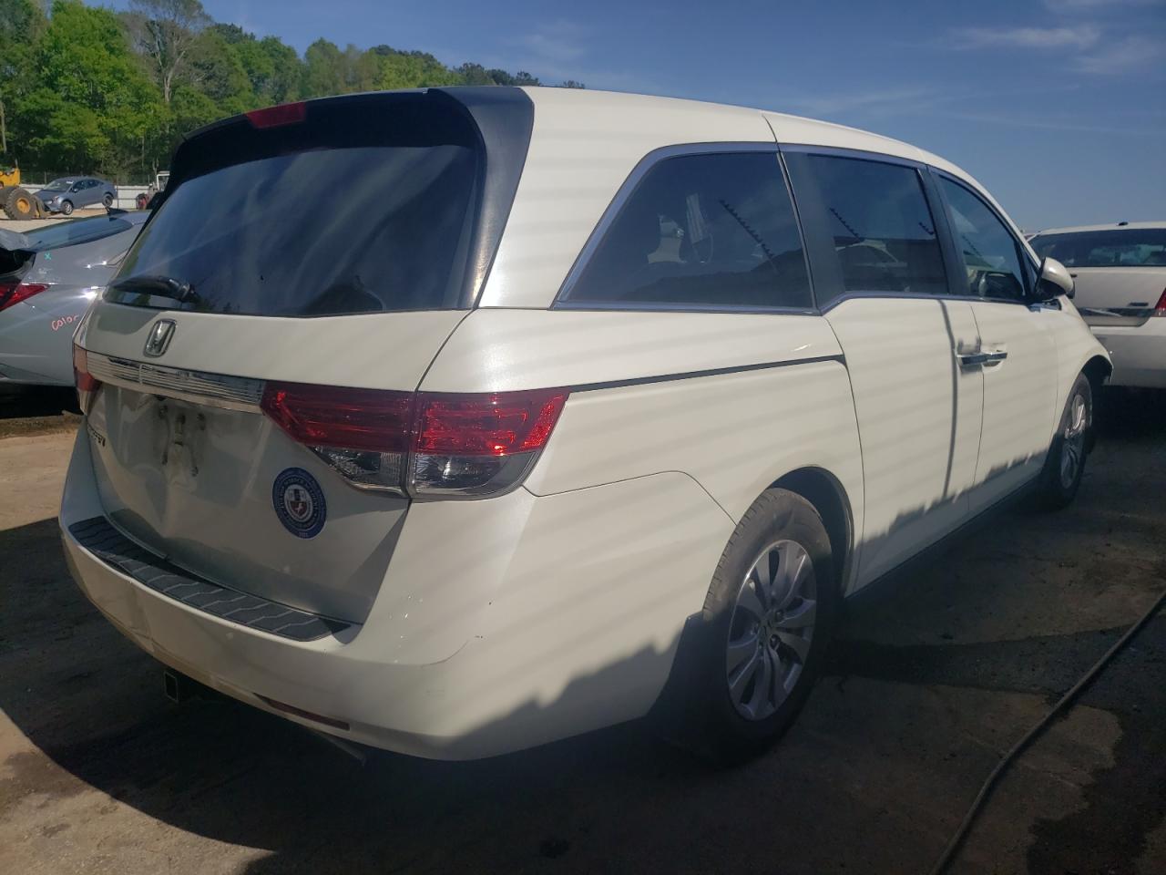 Photo 16 from auction – 2016 HONDA ODYSSEY EX with VIN 5FNRL5H64GB097624