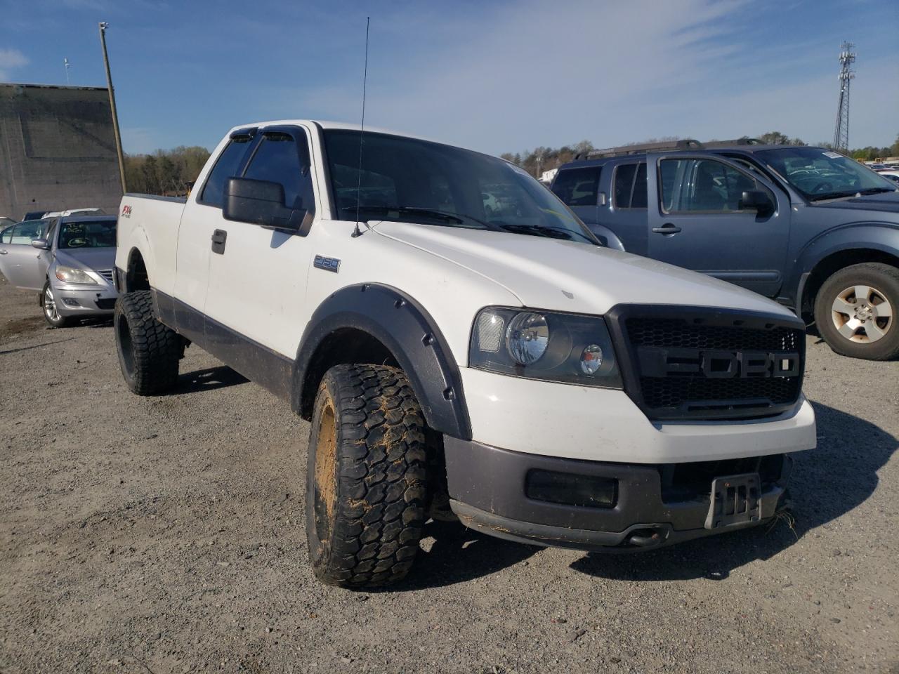 FORD F150 2004 with VIN 1FTPX14554NA90163 - Photo from auction