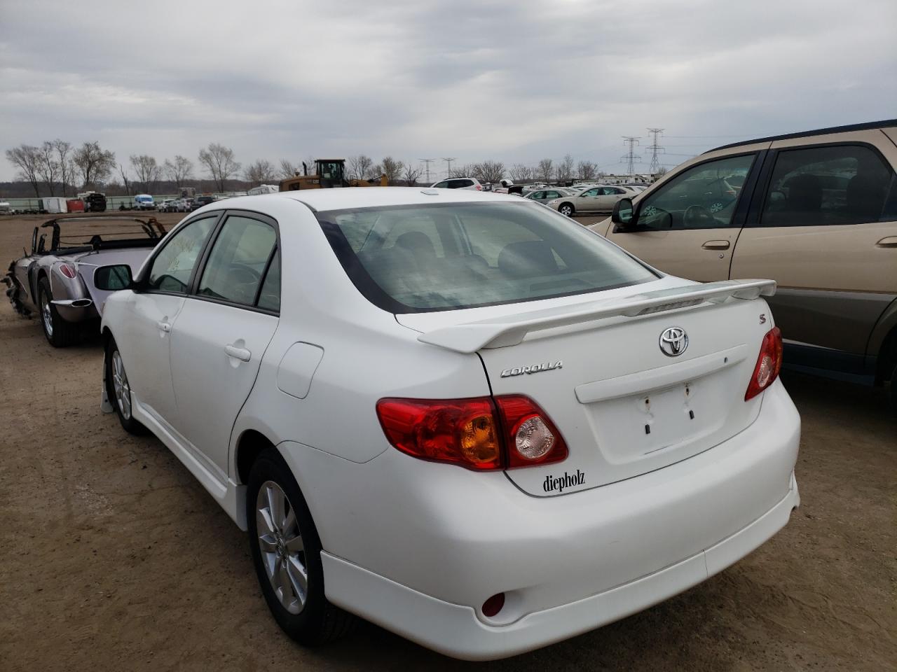 Photo 3 from auction – 2009 TOYOTA COROLLA BA with VIN 1NXBU40E39Z014069