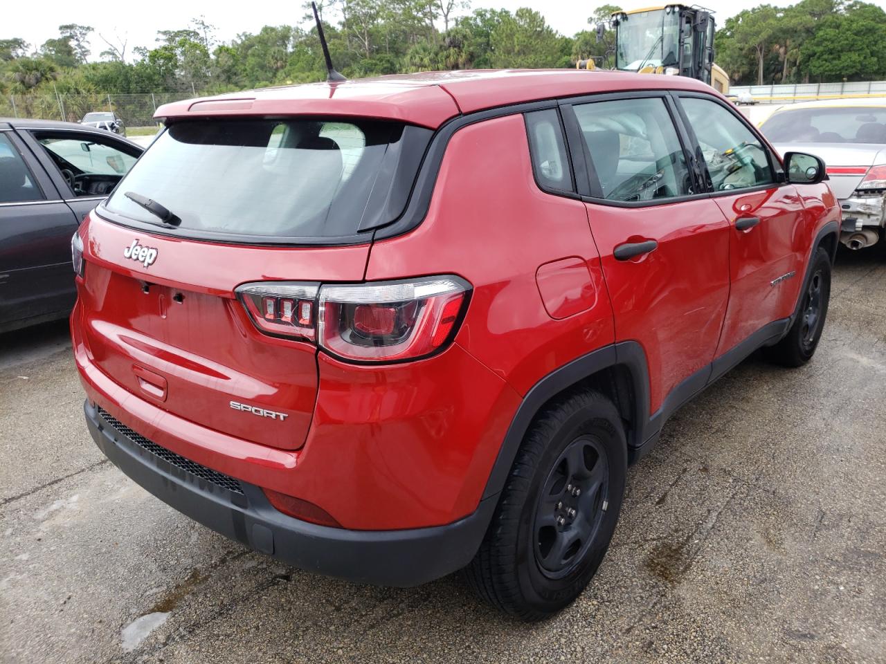 Photo 4 from auction – 2017 JEEP COMPASS SP with VIN 3C4NJCAB9HT669211
