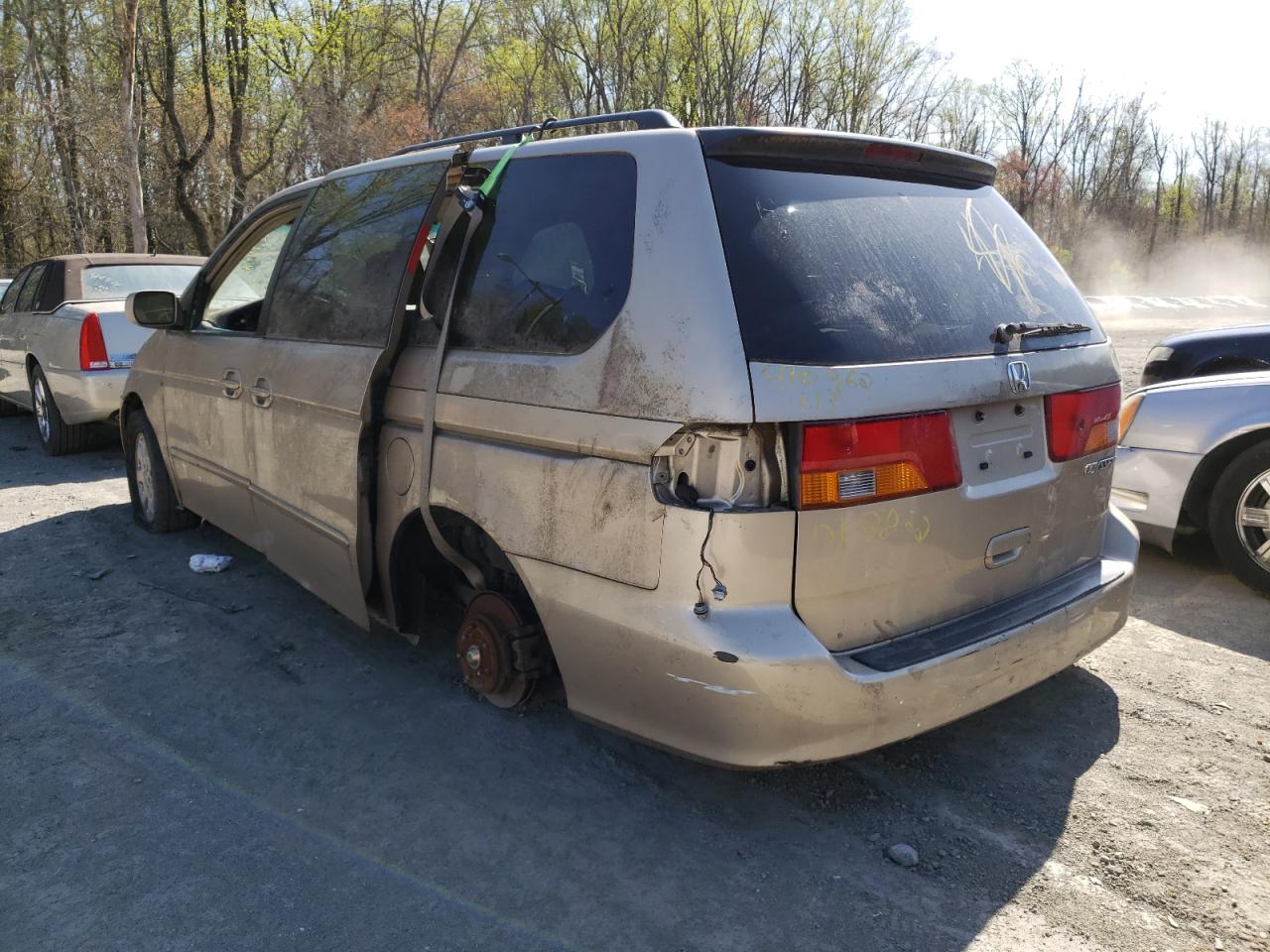 Photo 3 from auction – 2002 HONDA ODYSSEY EX with VIN 5FNRL186X2B031676