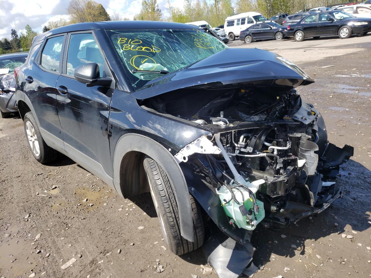CHEVROLET TRAILBLAZE 2021 with VIN KL79MNSL9MB044022 - Photo from auction
