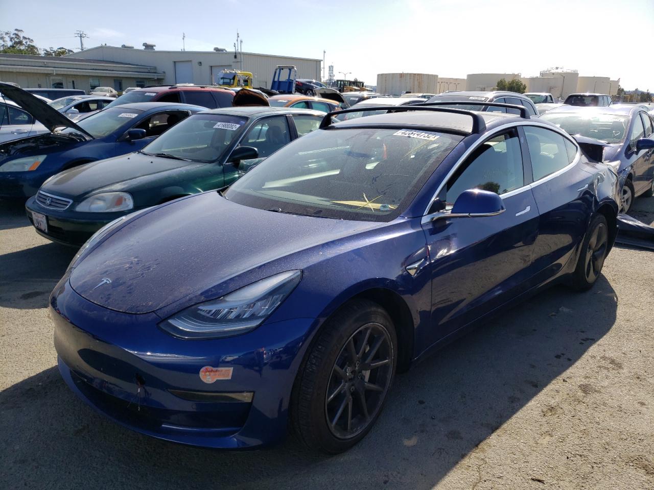 Photo 2 from auction – 2020 TESLA MODEL 3 with VIN 5YJ3E1EB3LF741571