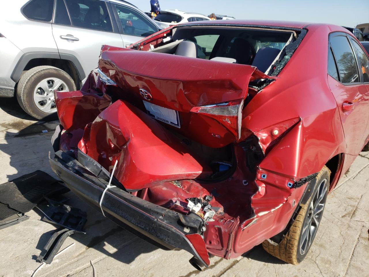 Photo 9 from auction – 2014 TOYOTA COROLLA L with VIN 5YFBURHE3EP090601