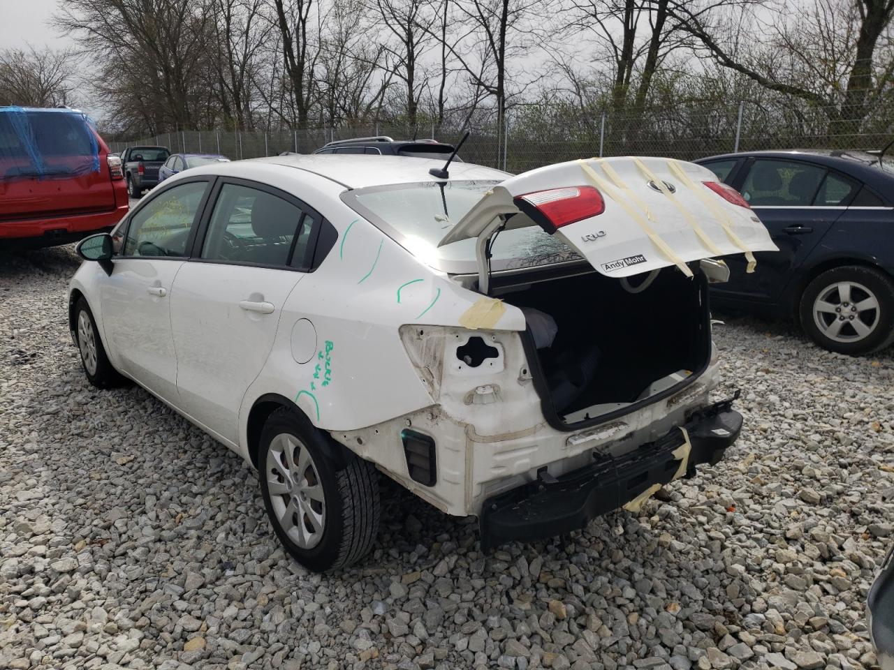 Photo 3 from auction – 2016 KIA RIO LX with VIN KNADM4A30G6606439