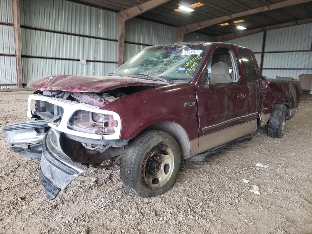 Photo 2 from auction – 1997 FORD F150 with VIN 1FTDX1766VKC77549