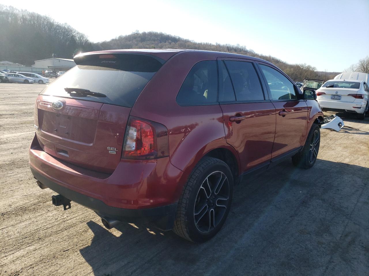 Photo 4 from auction – 2014 FORD EDGE SEL with VIN 2FMDK4JC8EBA40923