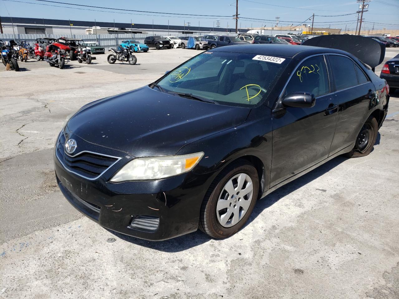 Photo 2 from auction – 2011 TOYOTA CAMRY BASE with VIN 4T4BF3EK8BR213505