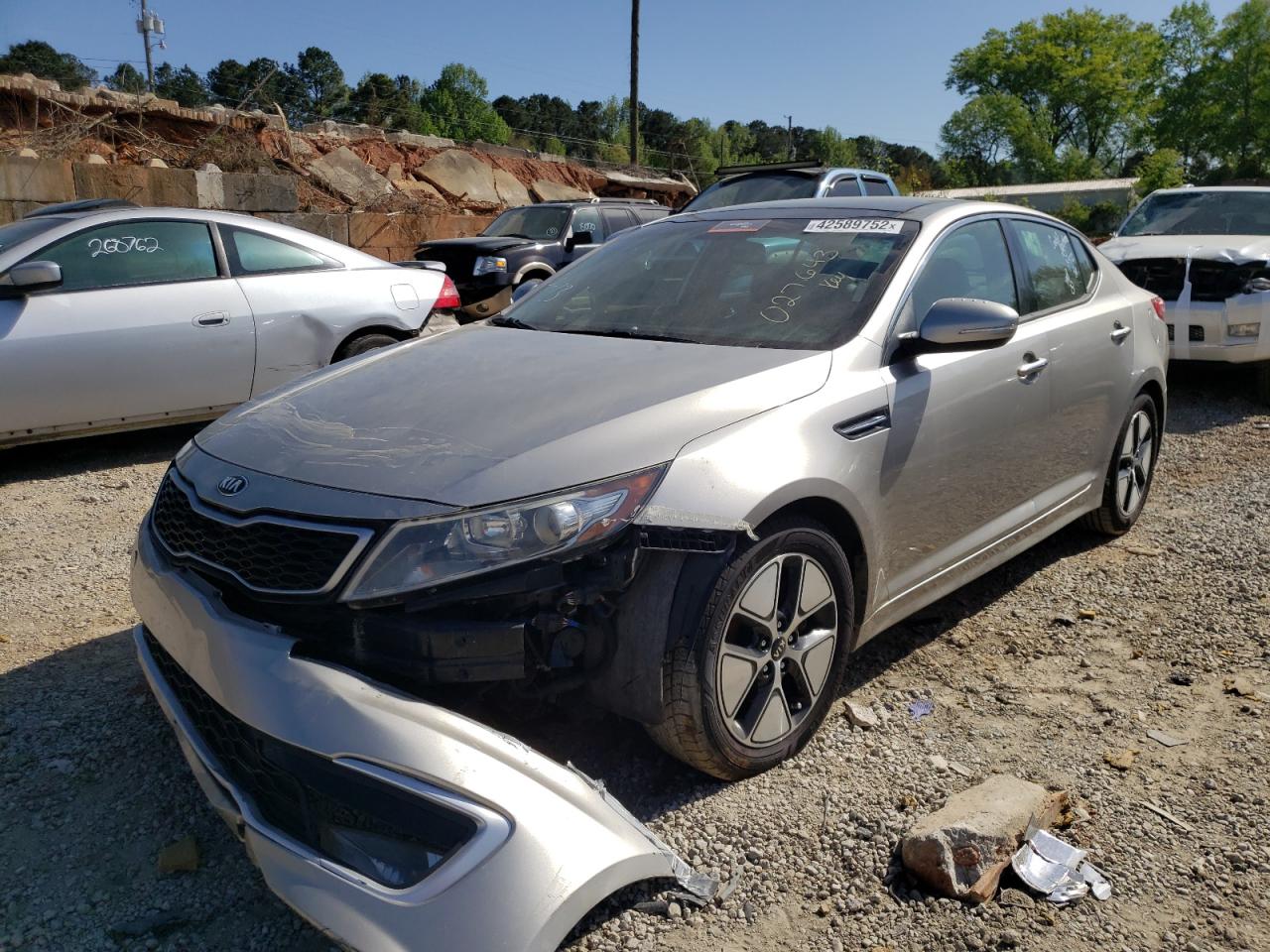 Photo 2 from auction – 2012 KIA OPTIMA HYB with VIN KNAGM4ADXC5027643
