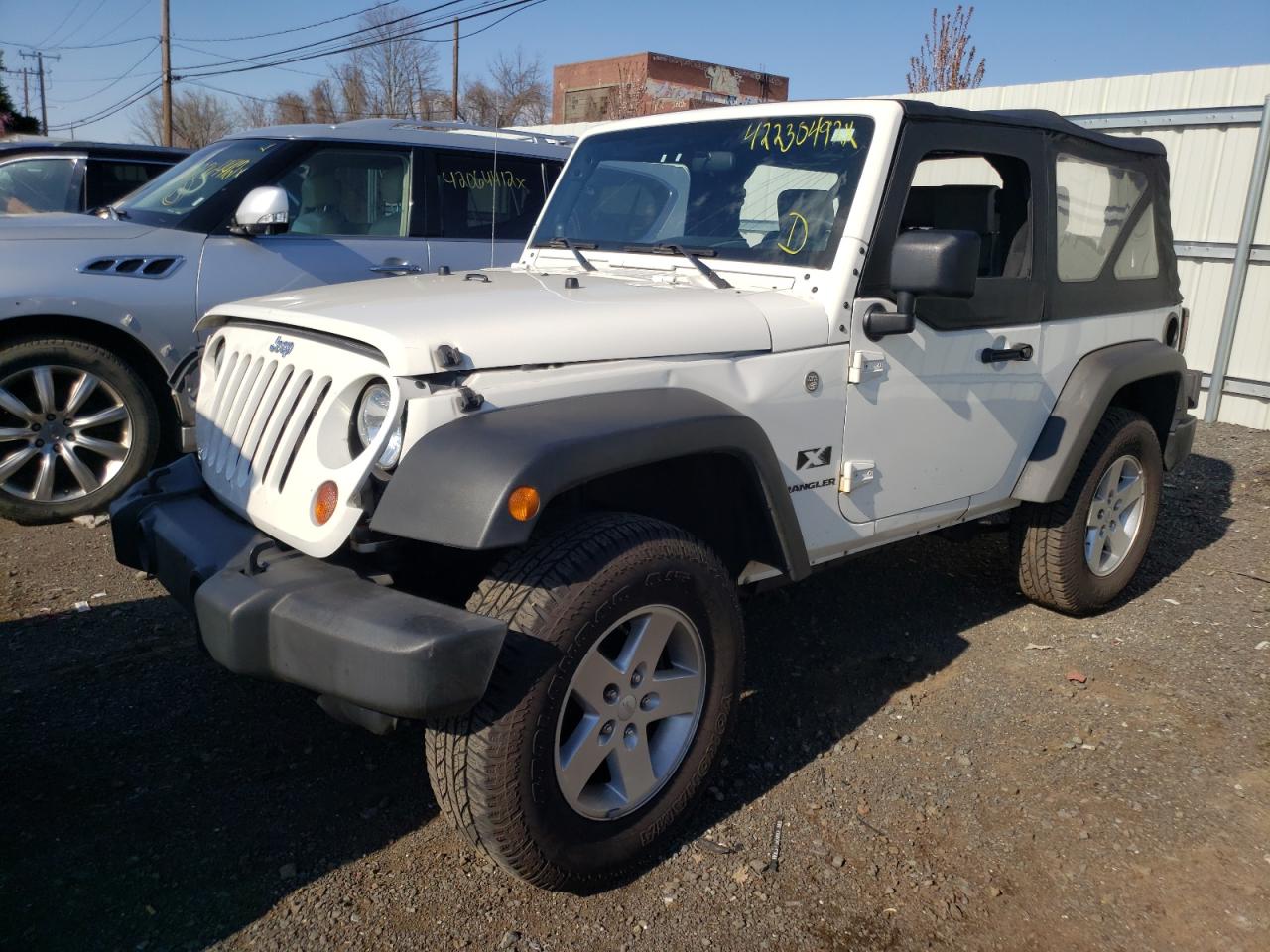 Photo 2 from auction – 2008 JEEP WRANGLER X with VIN 1J4FA24158L601656