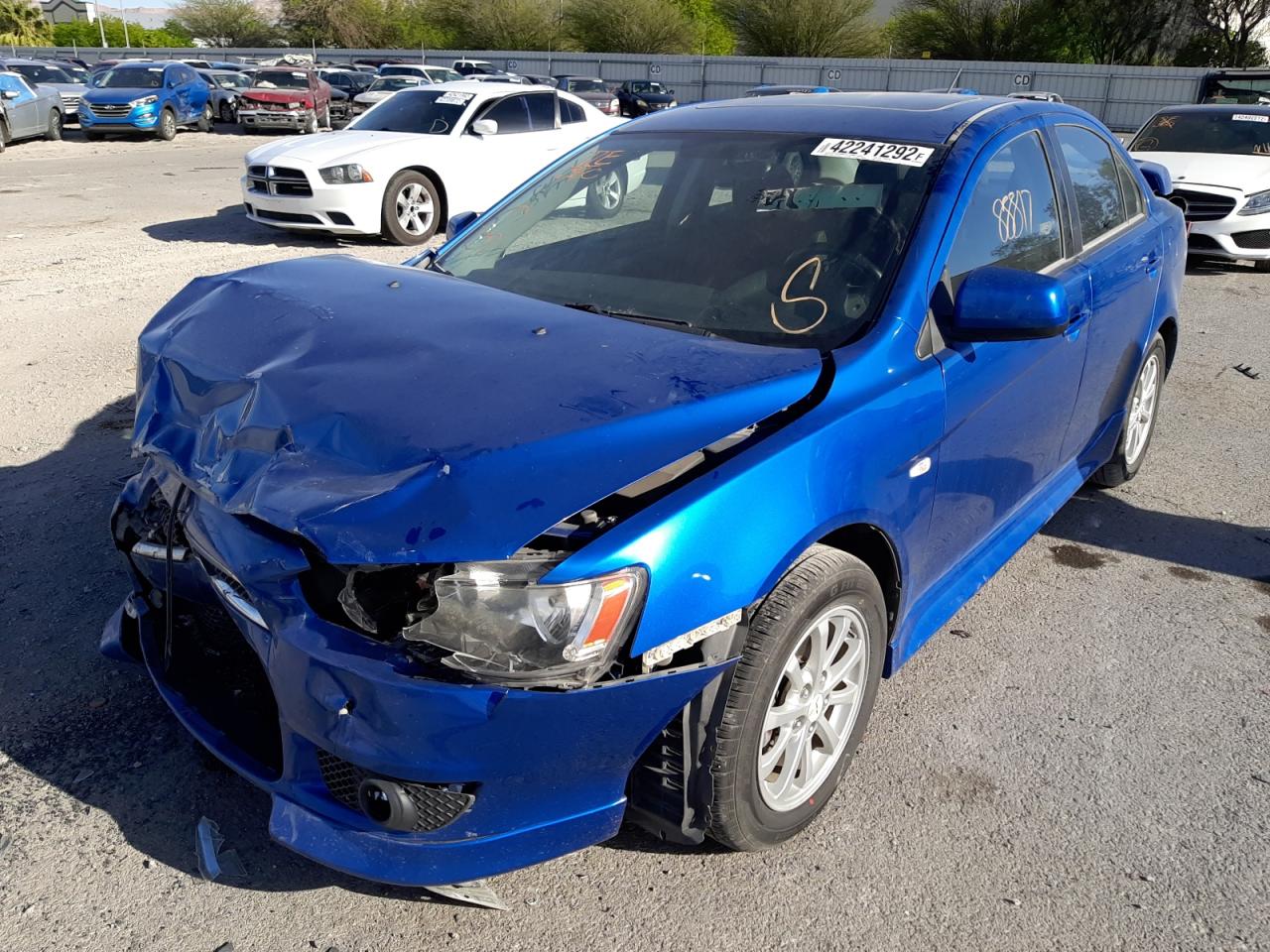 Photo 2 from auction – 2010 MITSUBISHI LANCER ES/ with VIN JA32U2FUXAU023944