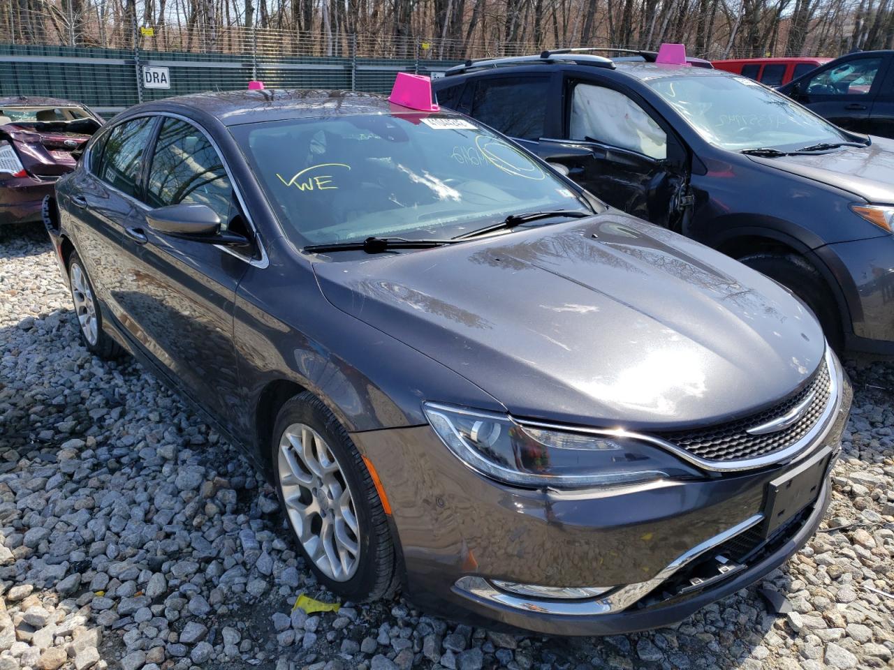 CHRYSLER 200 C 2016 with VIN 1C3CCCEG2GN100694 - Photo from auction