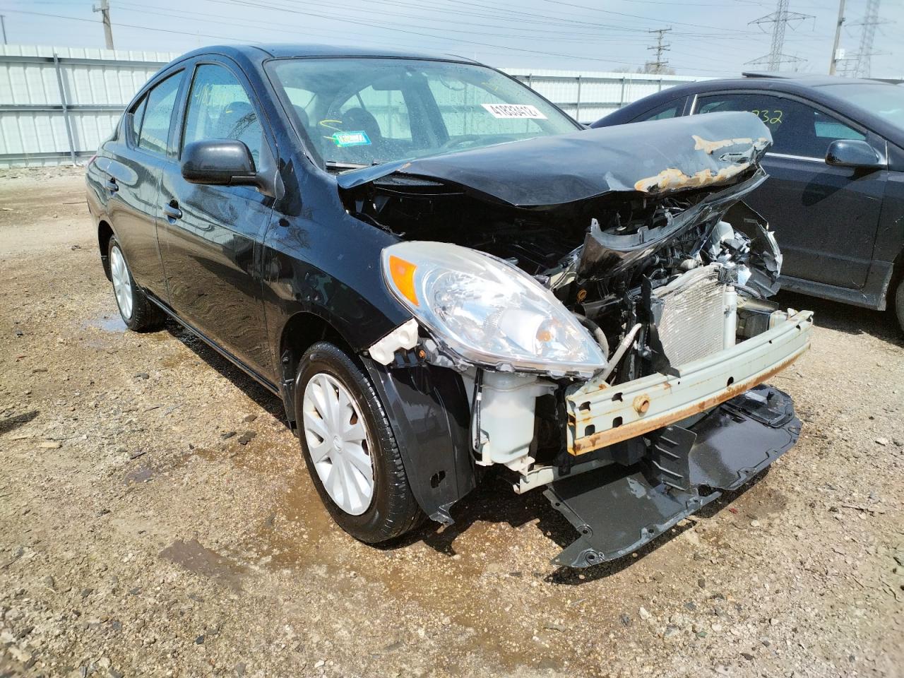 NISSAN VERSA S 2012 with VIN 3N1CN7AP9CL846995 - Photo from auction