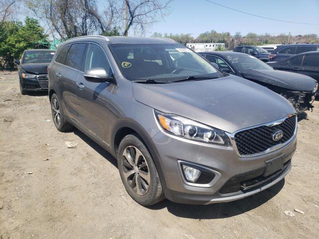 KIA SORENTO EX 2017 with VIN 5XYPHDA52HG221002 - Photo from auction