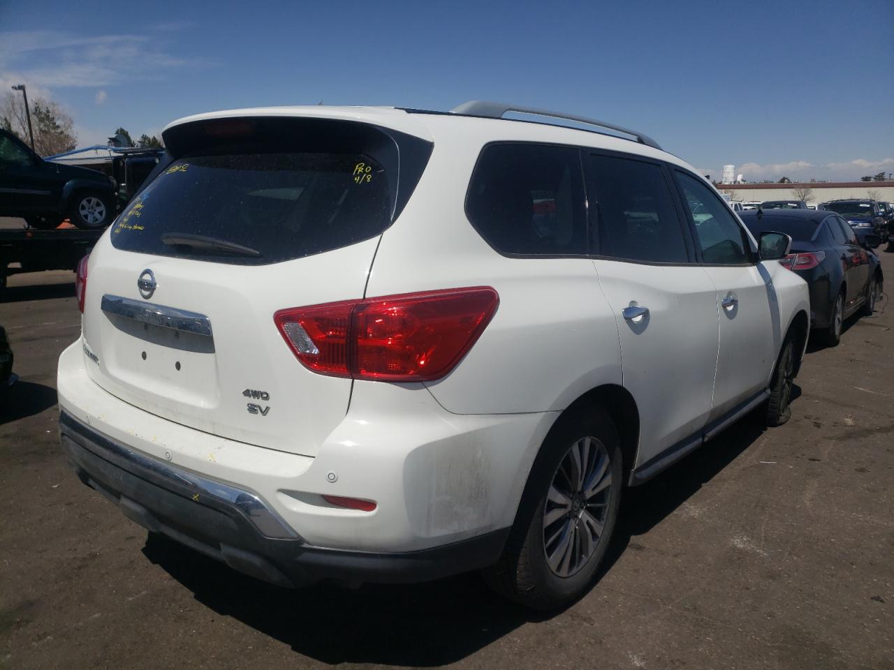Photo 4 from auction – 2020 NISSAN PATHFINDER with VIN 5N1DR2BM6LC607361