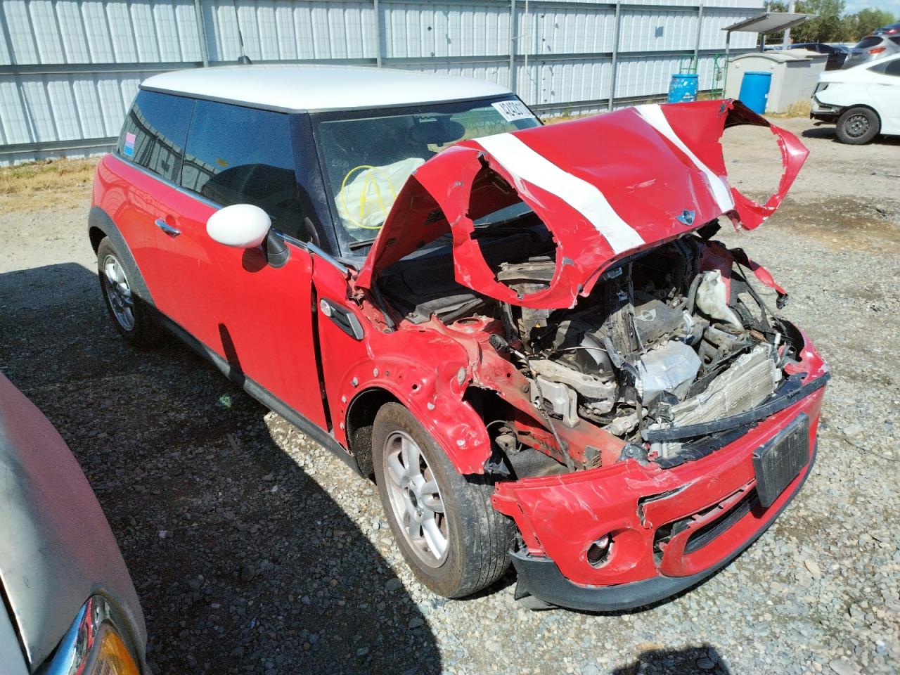 MINI COOPER 2012 with VIN WMWSU3C55CT264272 - Photo from auction