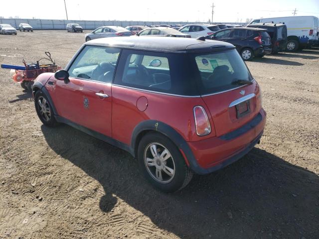 Photo 3 from auction – 2006 MINI COOPER with VIN WMWRC33576TK70211