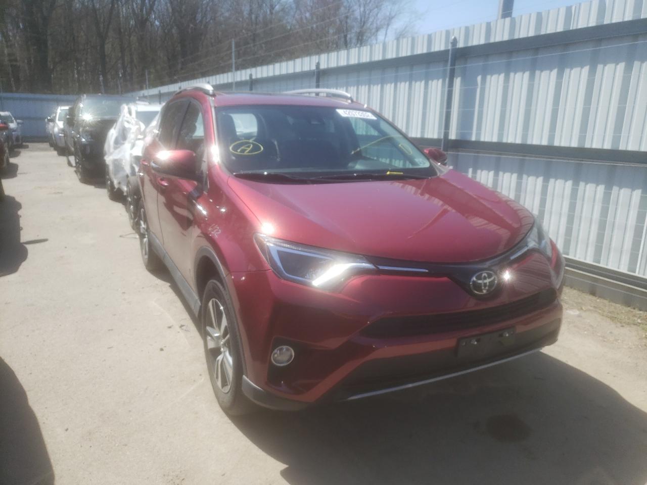 TOYOTA RAV4 ADVEN 2018 with VIN 2T3RFREV5JW722396 - Photo from auction