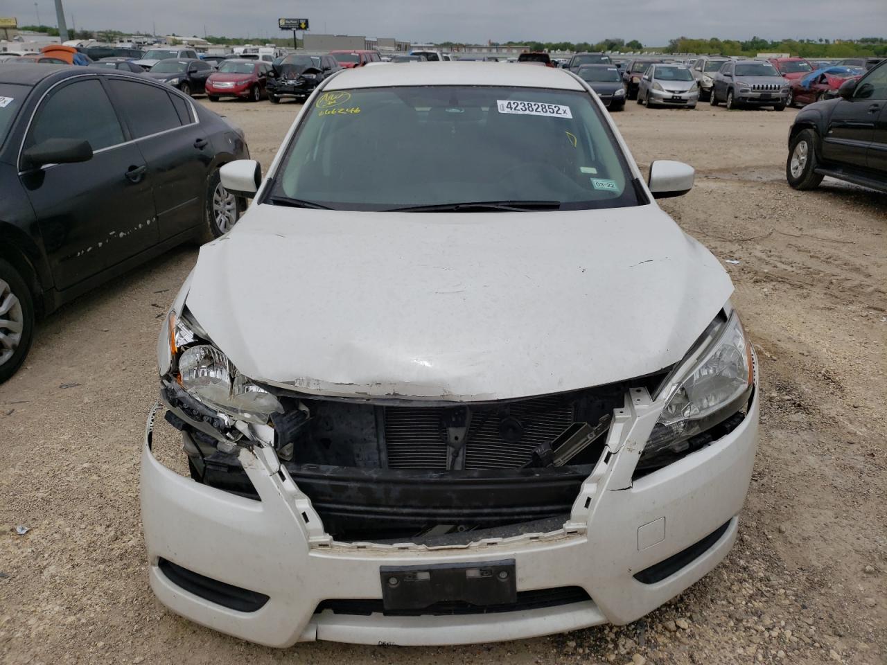 Photo 9 from auction – 2014 NISSAN SENTRA S with VIN 3N1AB7AP6EL666246