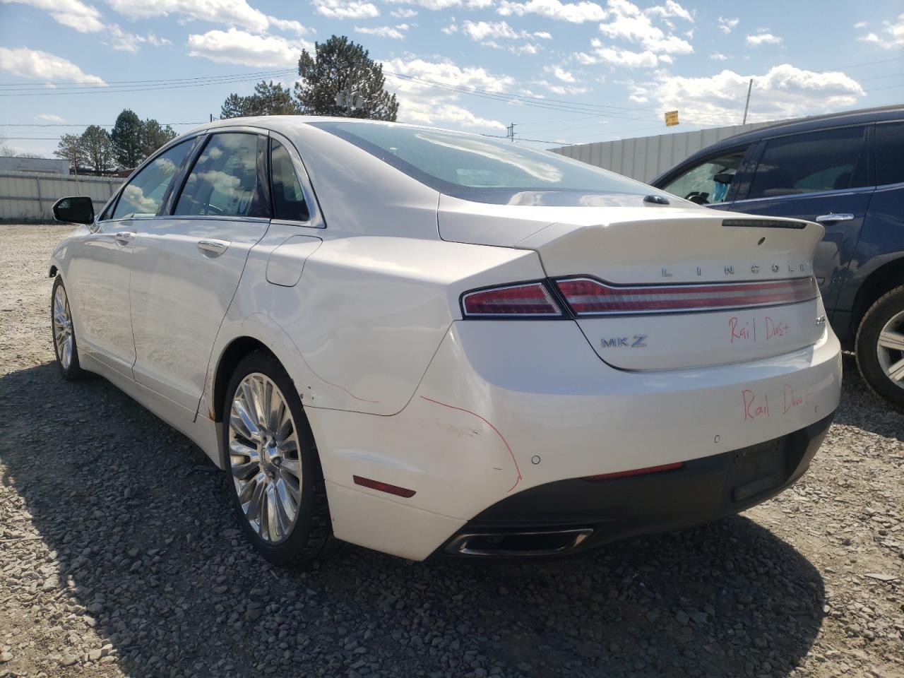 Фото 3 с аукциона – 2013 LINCOLN MKZ с VIN 3LN6L2J96DR801902