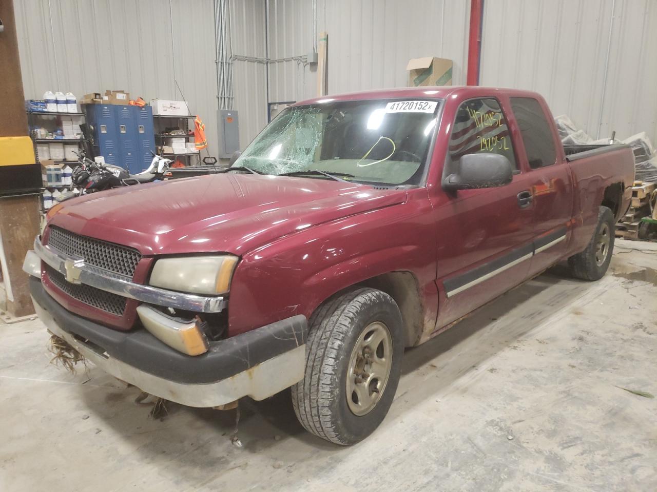 Photo 2 from auction – 2004 CHEVROLET SILVERADO with VIN 2GCEC19T841209108