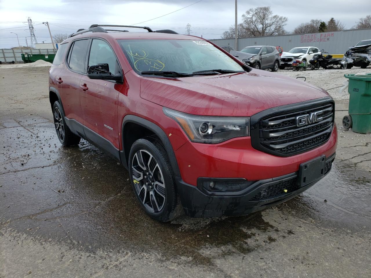 GMC ACADIA SLT 2019 with VIN 1GKKNULS8KZ149127 - Photo from auction