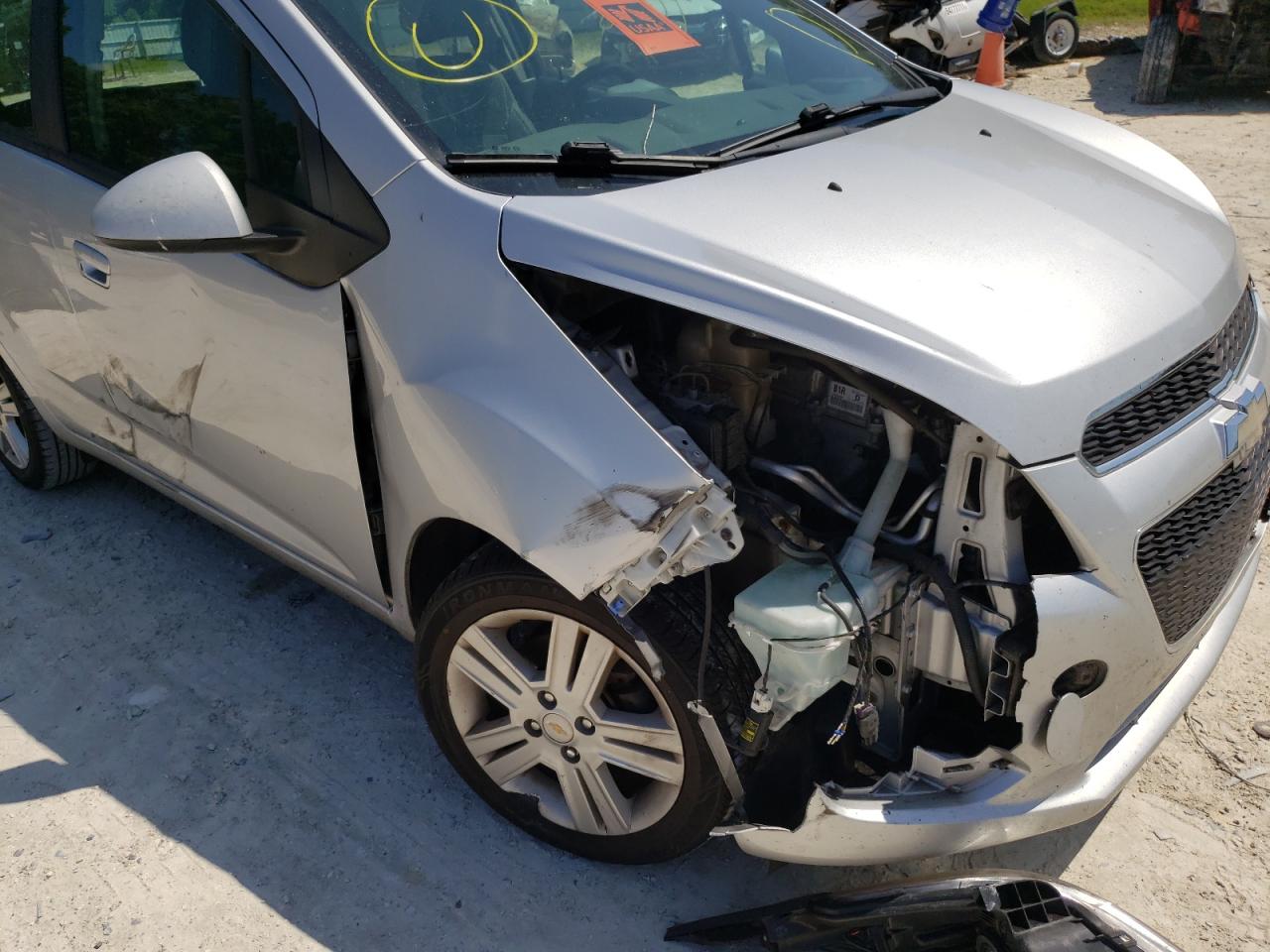 Photo 9 from auction – 2014 CHEVROLET SPARK LS with VIN KL8CA6S95EC467101