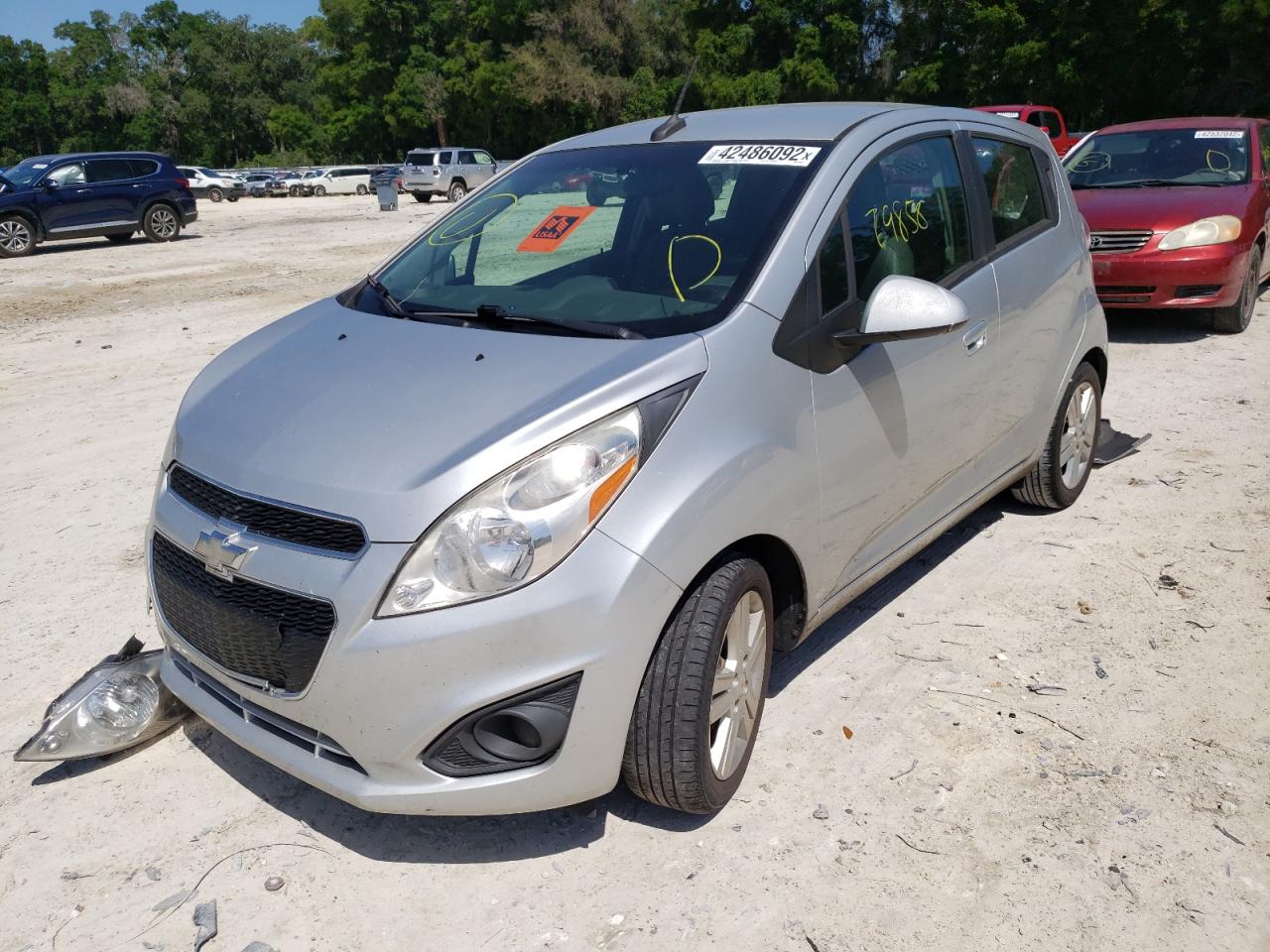Photo 2 from auction – 2014 CHEVROLET SPARK LS with VIN KL8CA6S95EC467101