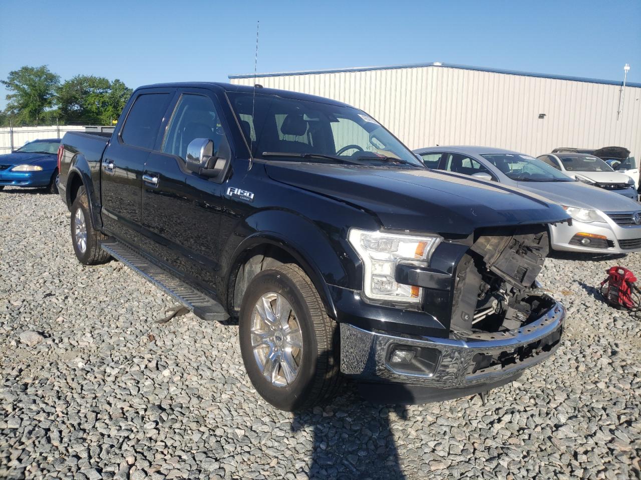FORD F150 SUPER 2016 with VIN 1FTEW1CFXGFB56032 - Photo from auction