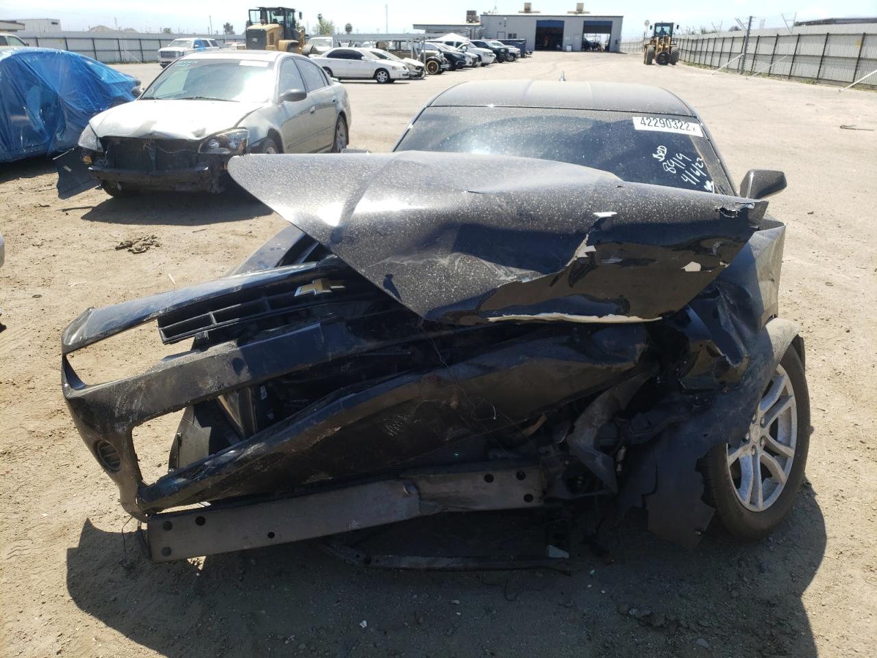 Photo 9 from auction – 2015 CHEVROLET CAMARO LS with VIN 2G1FB1E33F9298919