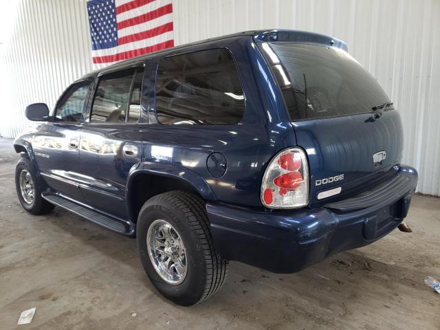 Photo 3 from auction – 2000 DODGE DURANGO with VIN 1B4HS28N3YF237080
