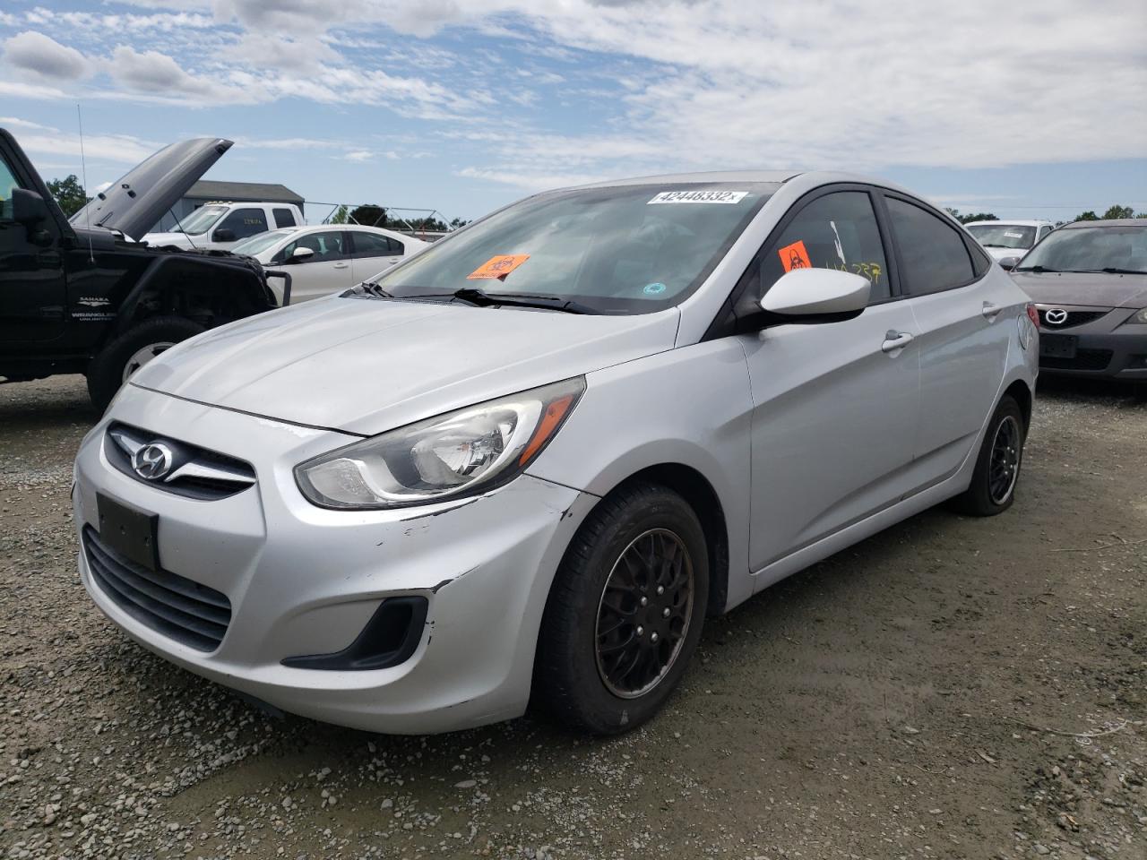 Photo 2 from auction – 2012 HYUNDAI ACCENT GLS with VIN KMHCT4AE1CU183584