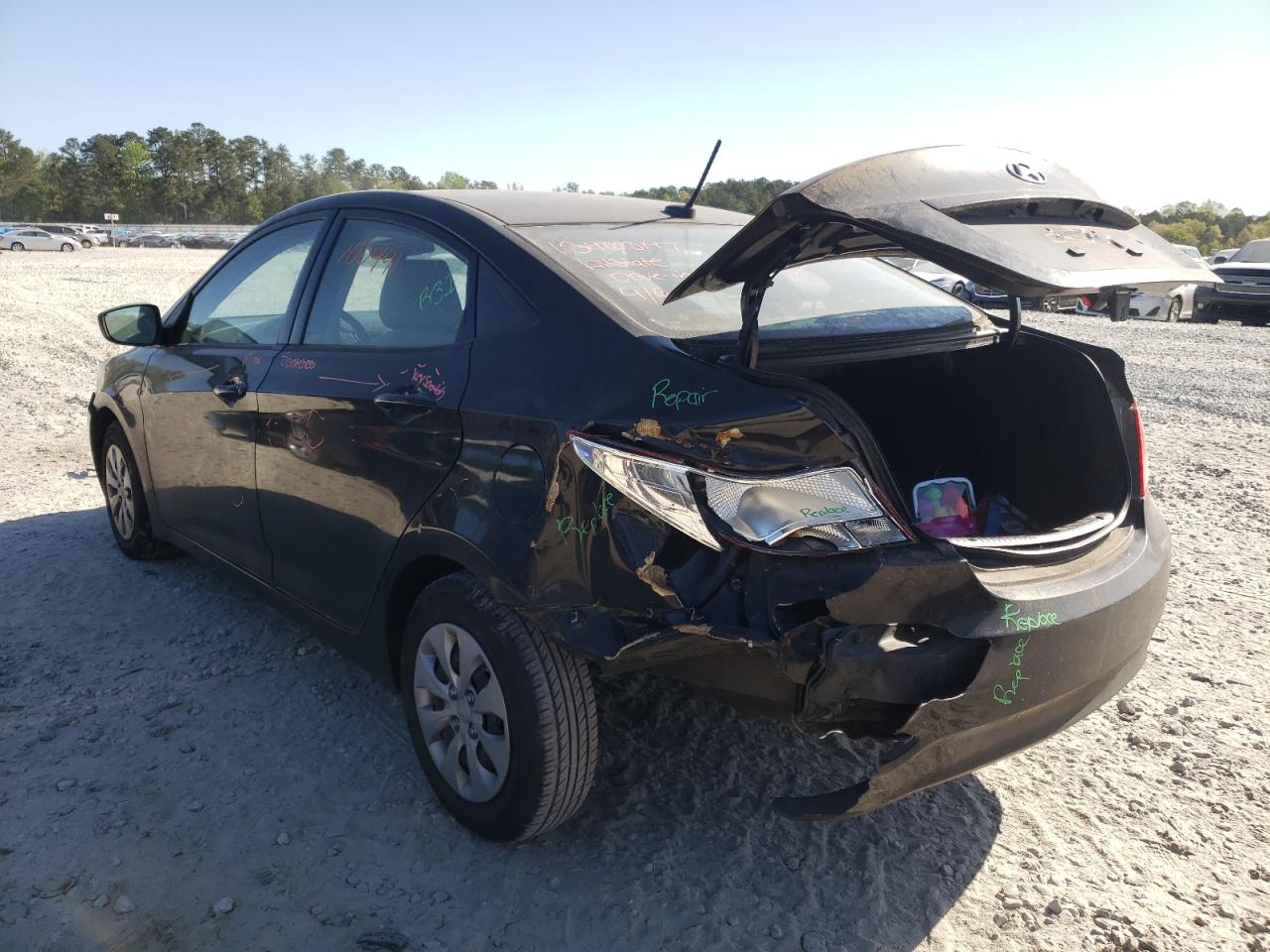 Photo 3 from auction – 2017 HYUNDAI ACCENT SE with VIN KMHCT4AE3HU238317