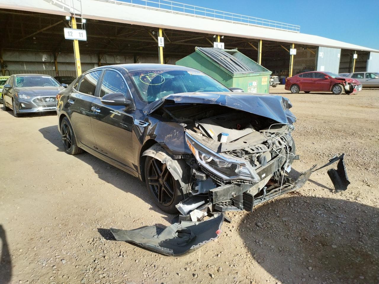 KIA OPTIMA LX 2017 with VIN KNAGT4L34H5151714 - Photo from auction