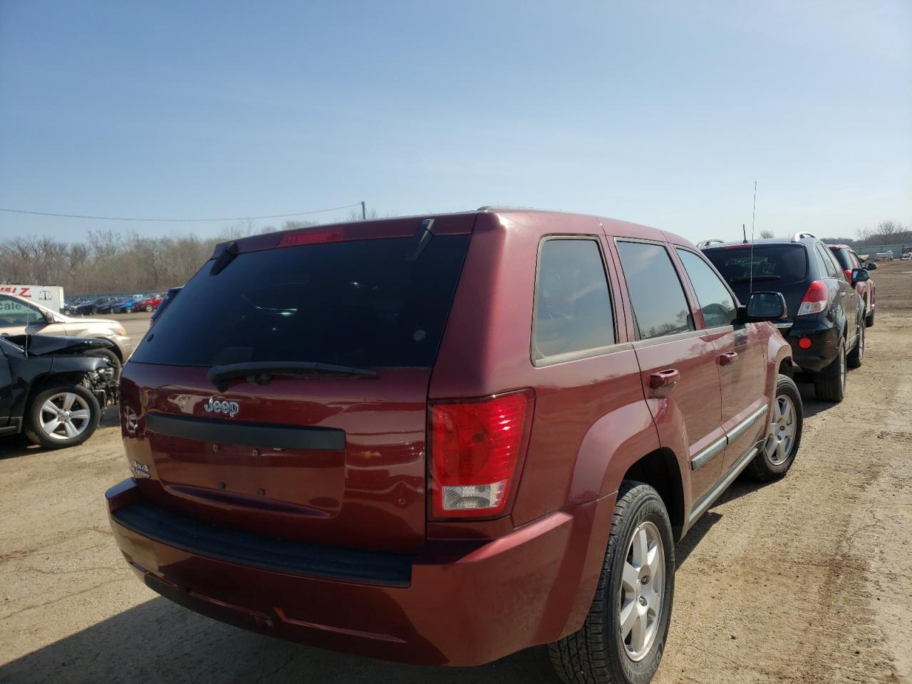 Photo 4 from auction – 2008 JEEP GRAND CHER with VIN 1J8GR48K98C108671