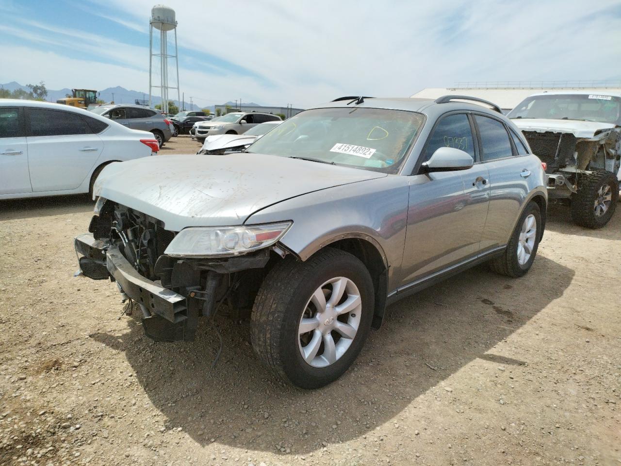 Photo 2 from auction – 2005 INFINITI FX35 with VIN JNRAS08U25X109385
